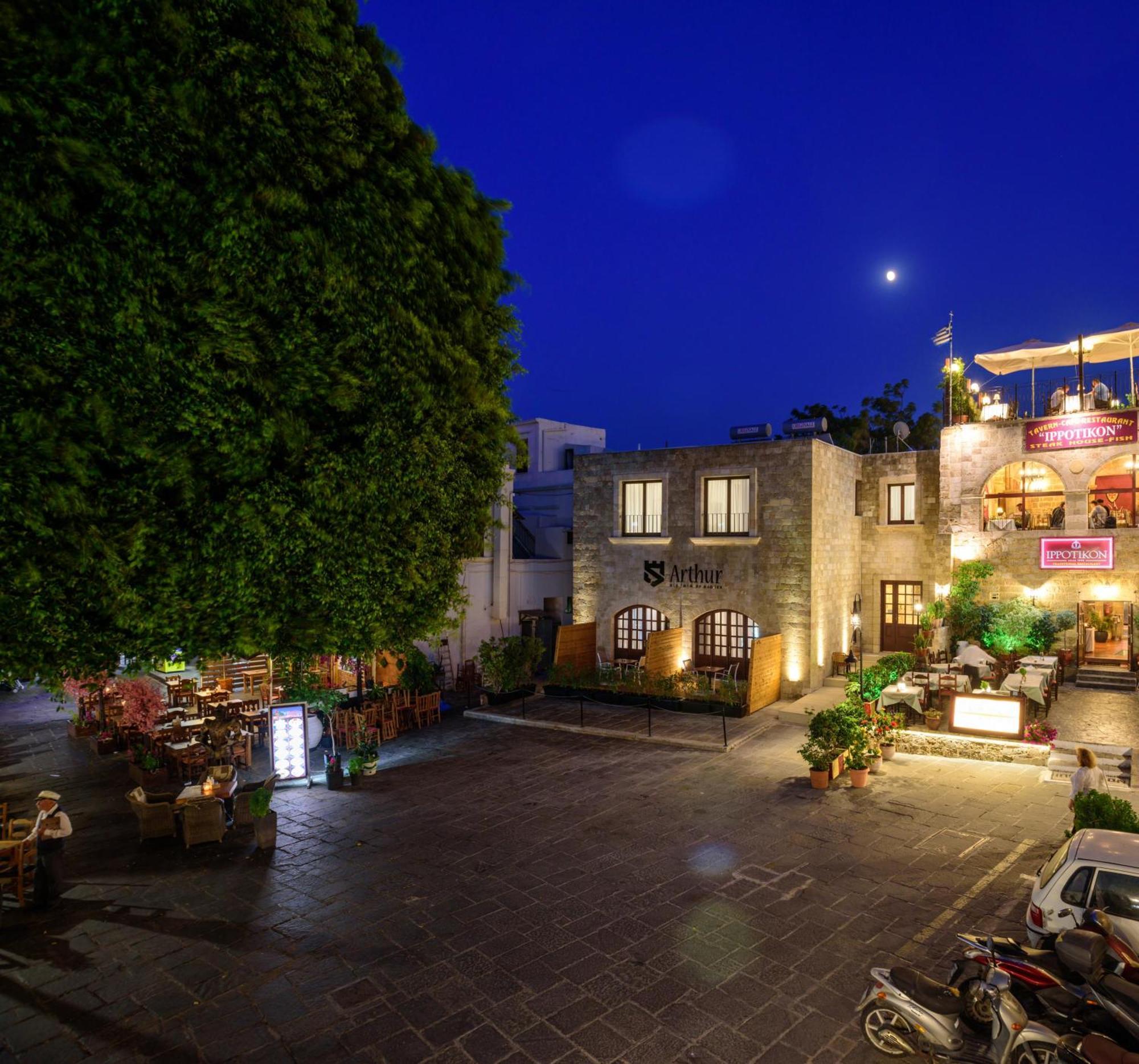 Arthur Suites In Old Town Rhodes City ภายนอก รูปภาพ