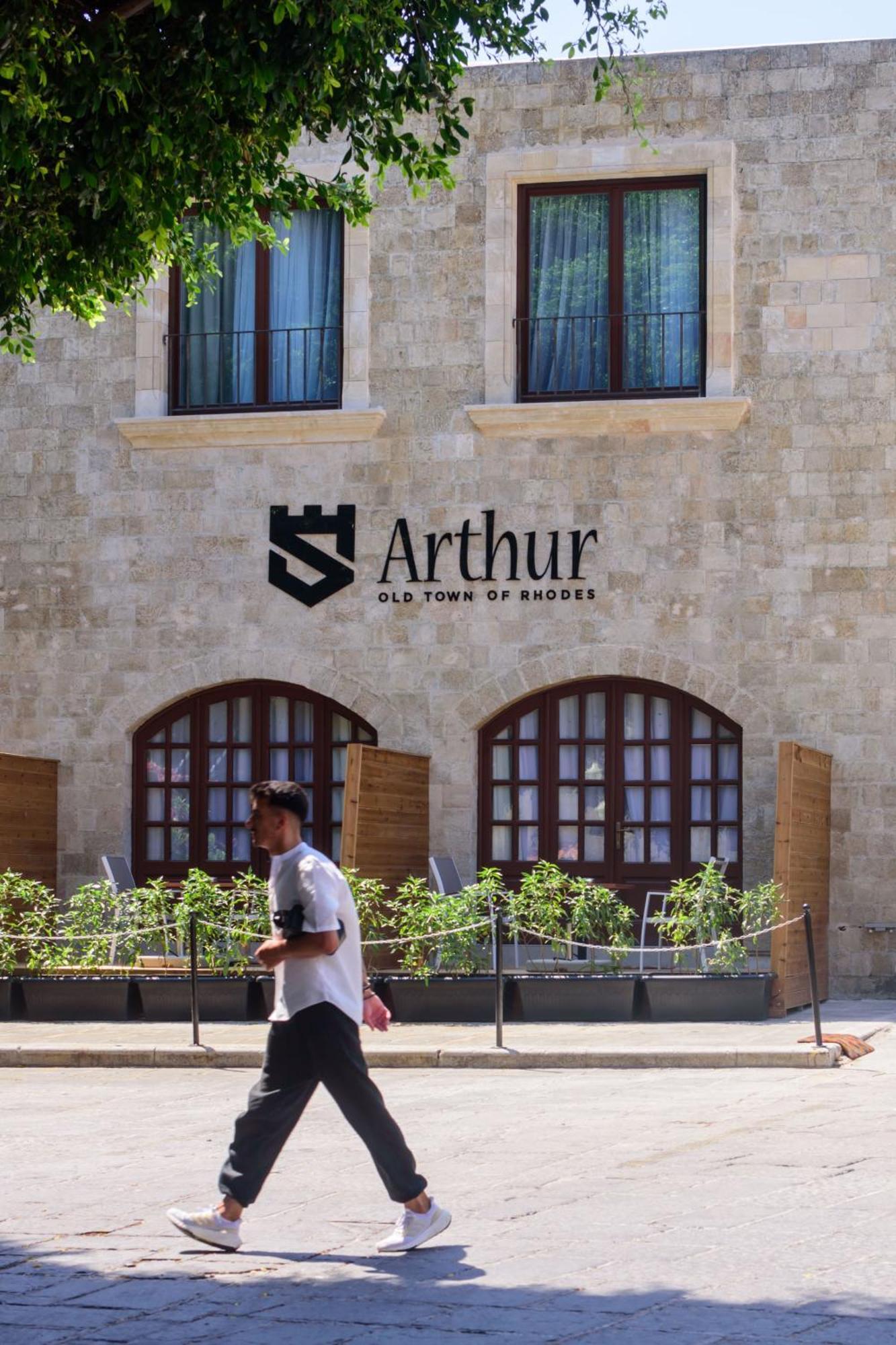 Arthur Suites In Old Town Rhodes City ภายนอก รูปภาพ