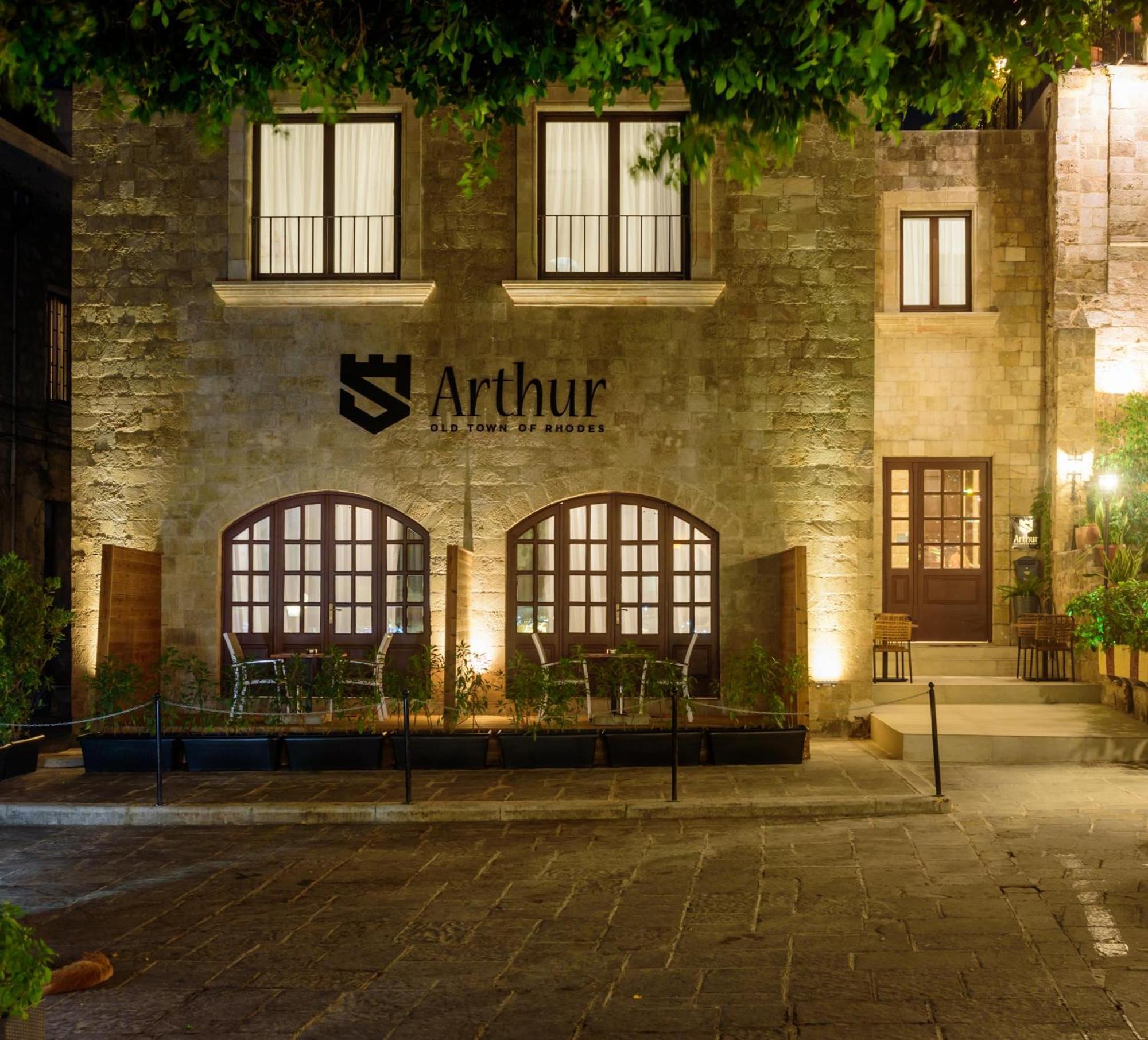 Arthur Suites In Old Town Rhodes City ภายนอก รูปภาพ
