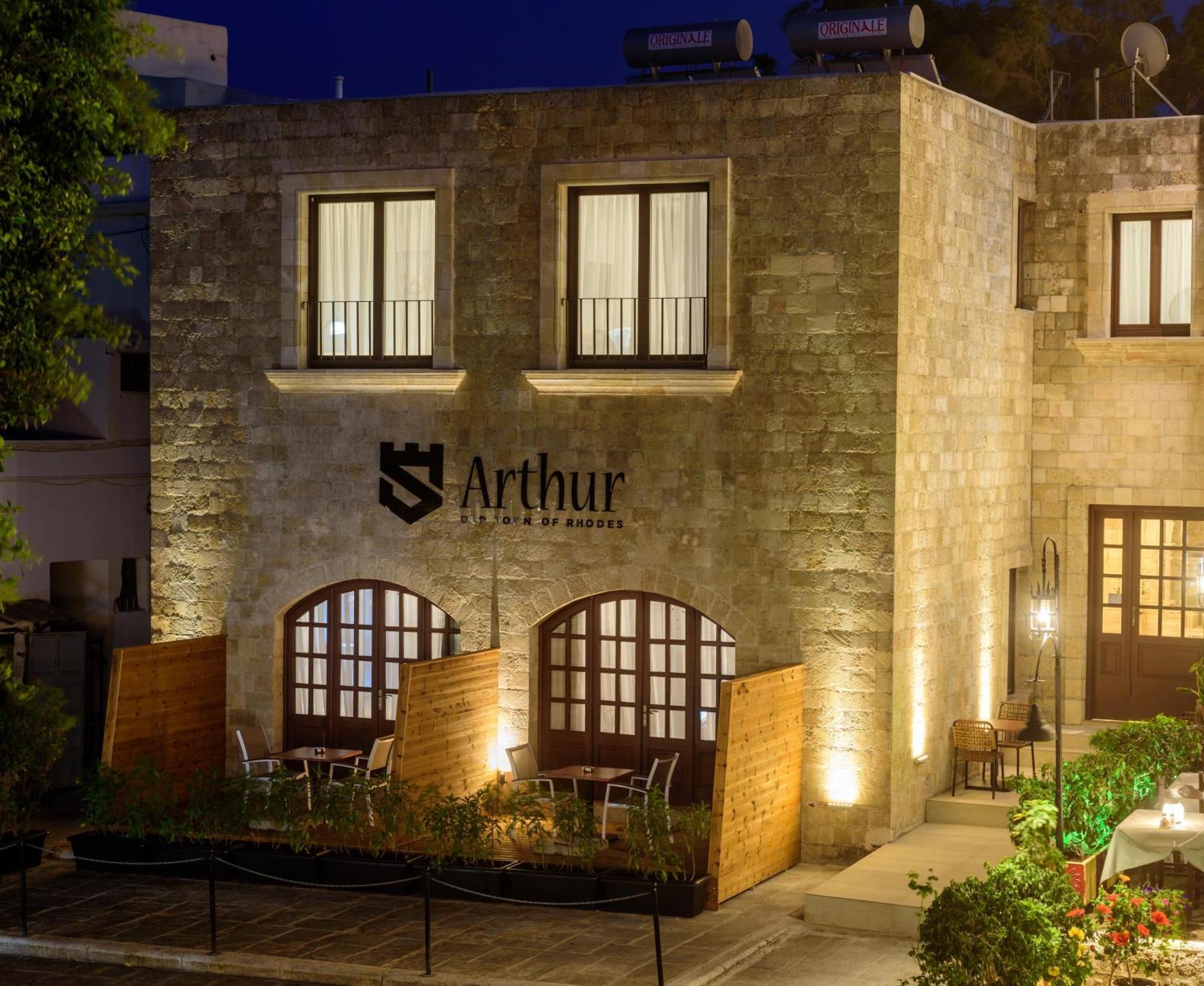 Arthur Suites In Old Town Rhodes City ภายนอก รูปภาพ