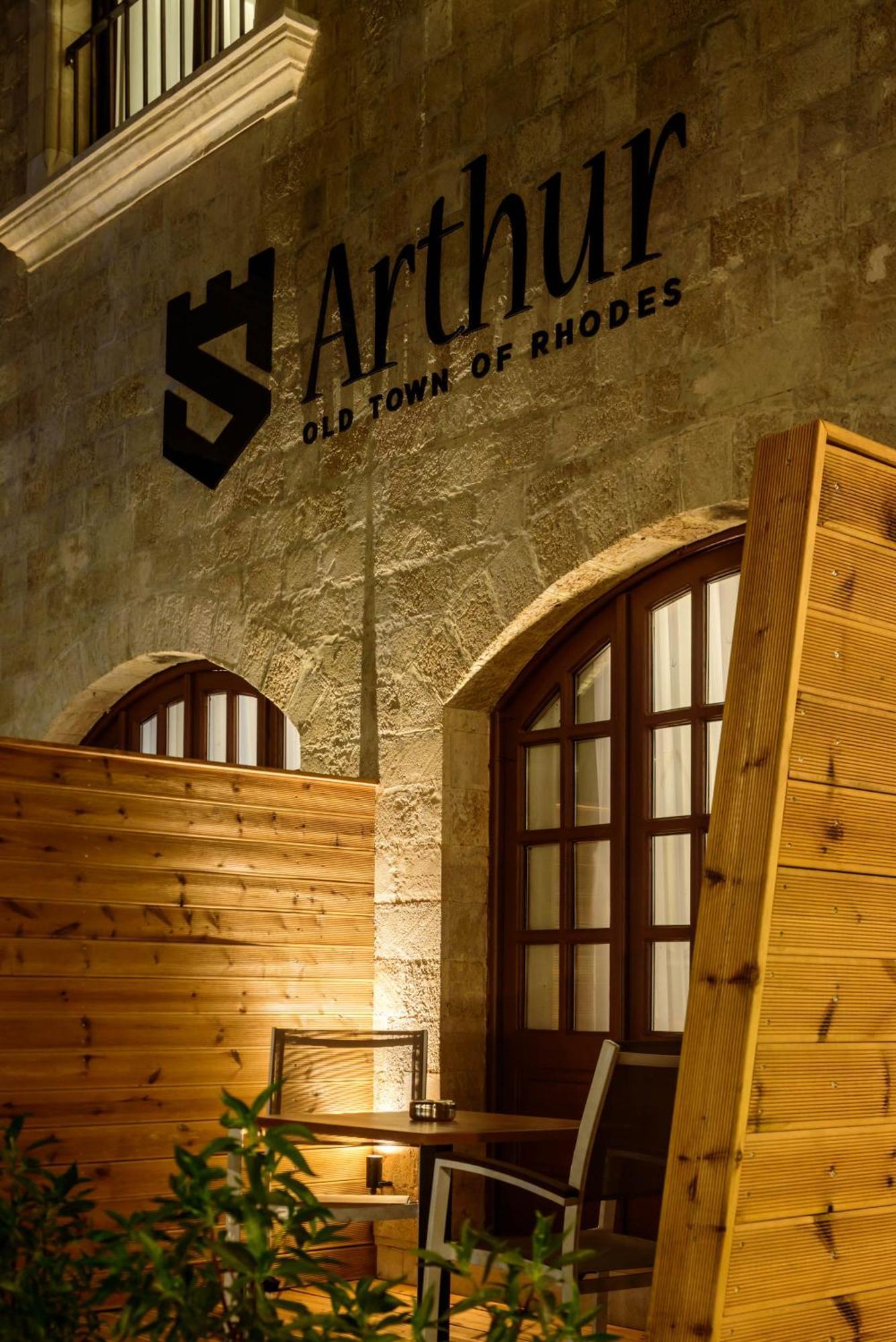 Arthur Suites In Old Town Rhodes City ภายนอก รูปภาพ