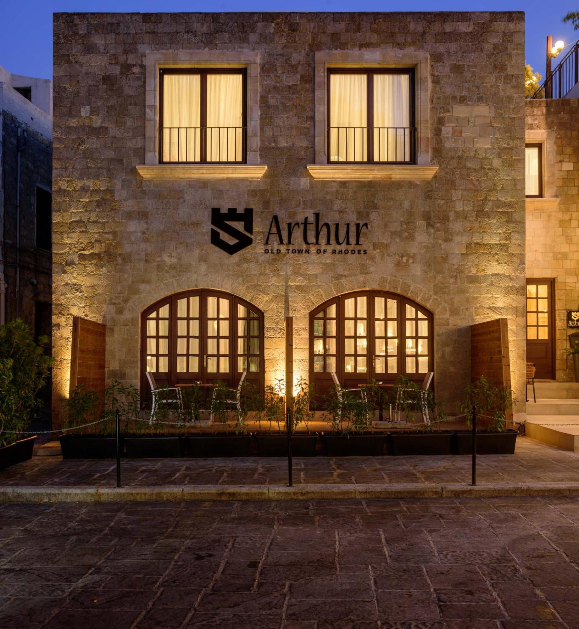 Arthur Suites In Old Town Rhodes City ภายนอก รูปภาพ