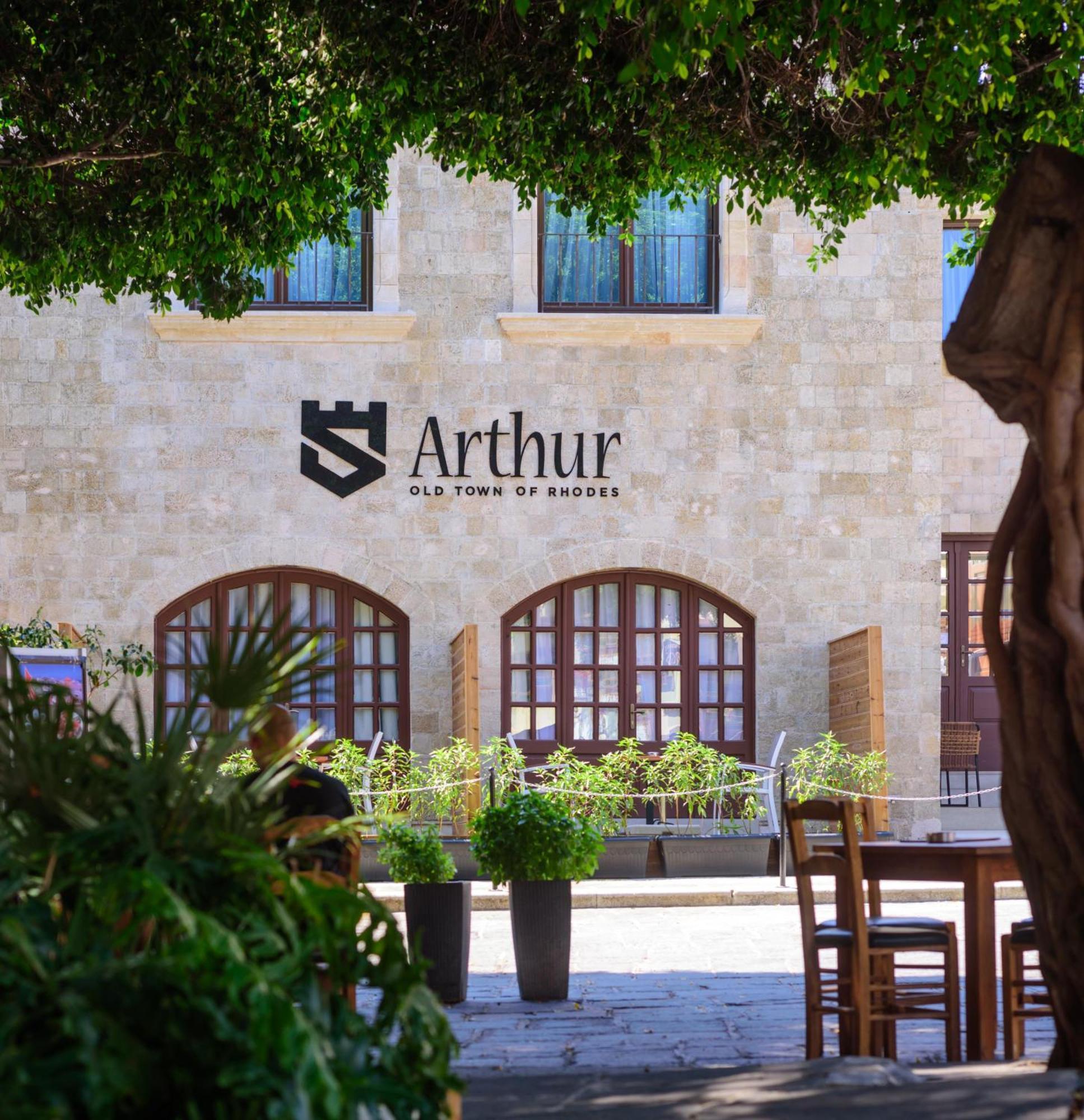 Arthur Suites In Old Town Rhodes City ภายนอก รูปภาพ