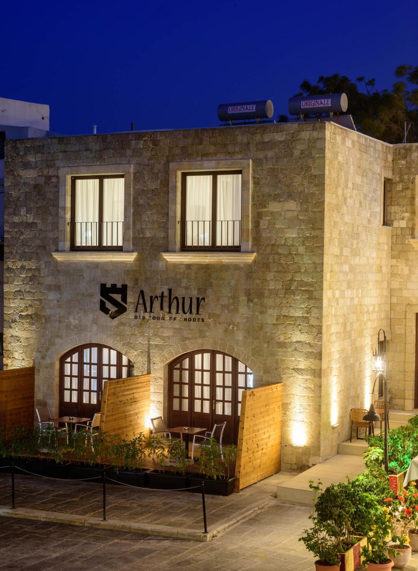 Arthur Suites In Old Town Rhodes City ภายนอก รูปภาพ
