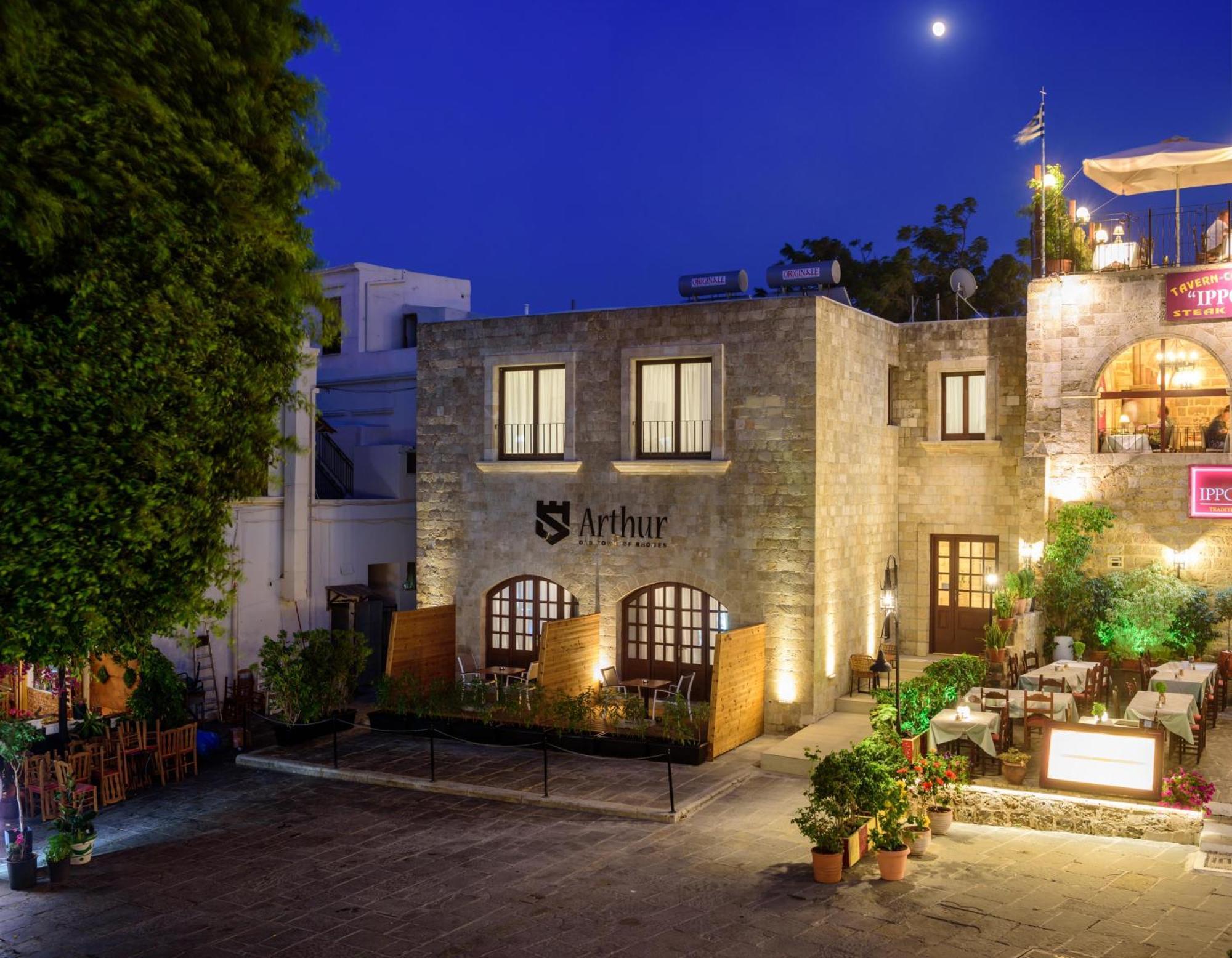 Arthur Suites In Old Town Rhodes City ภายนอก รูปภาพ