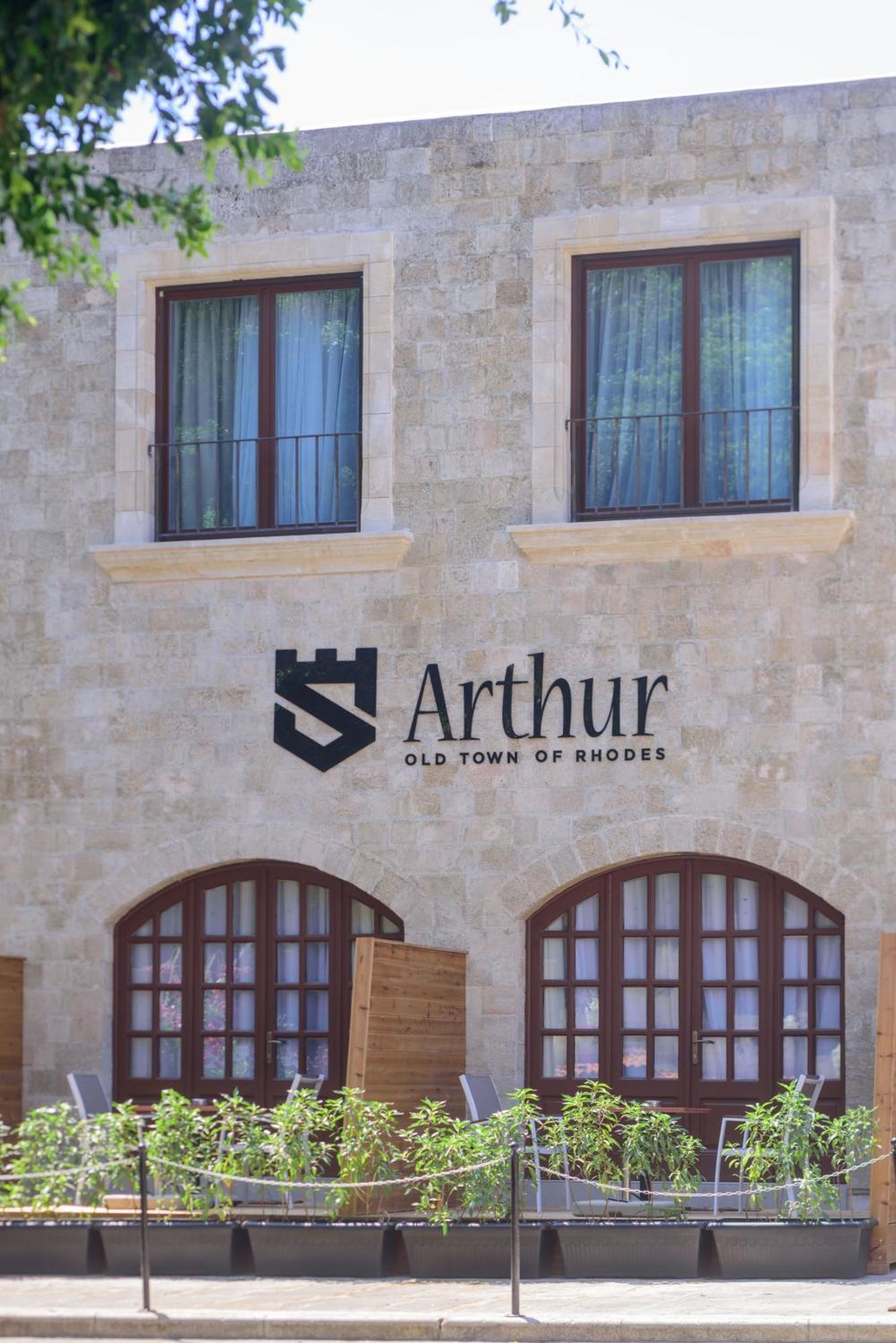 Arthur Suites In Old Town Rhodes City ภายนอก รูปภาพ