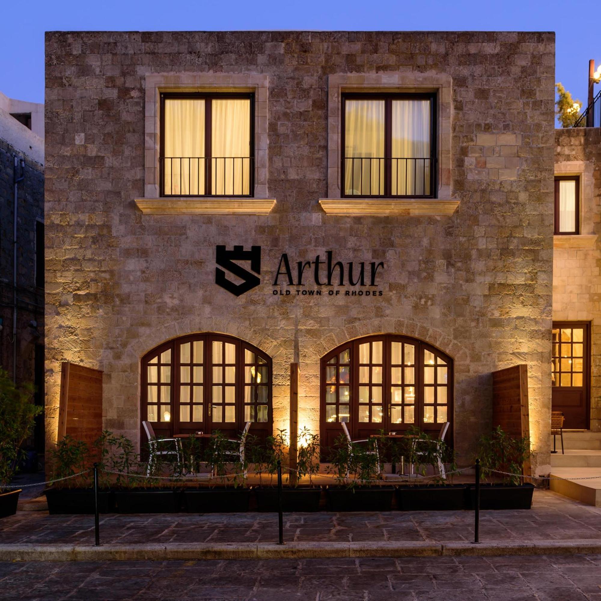 Arthur Suites In Old Town Rhodes City ภายนอก รูปภาพ
