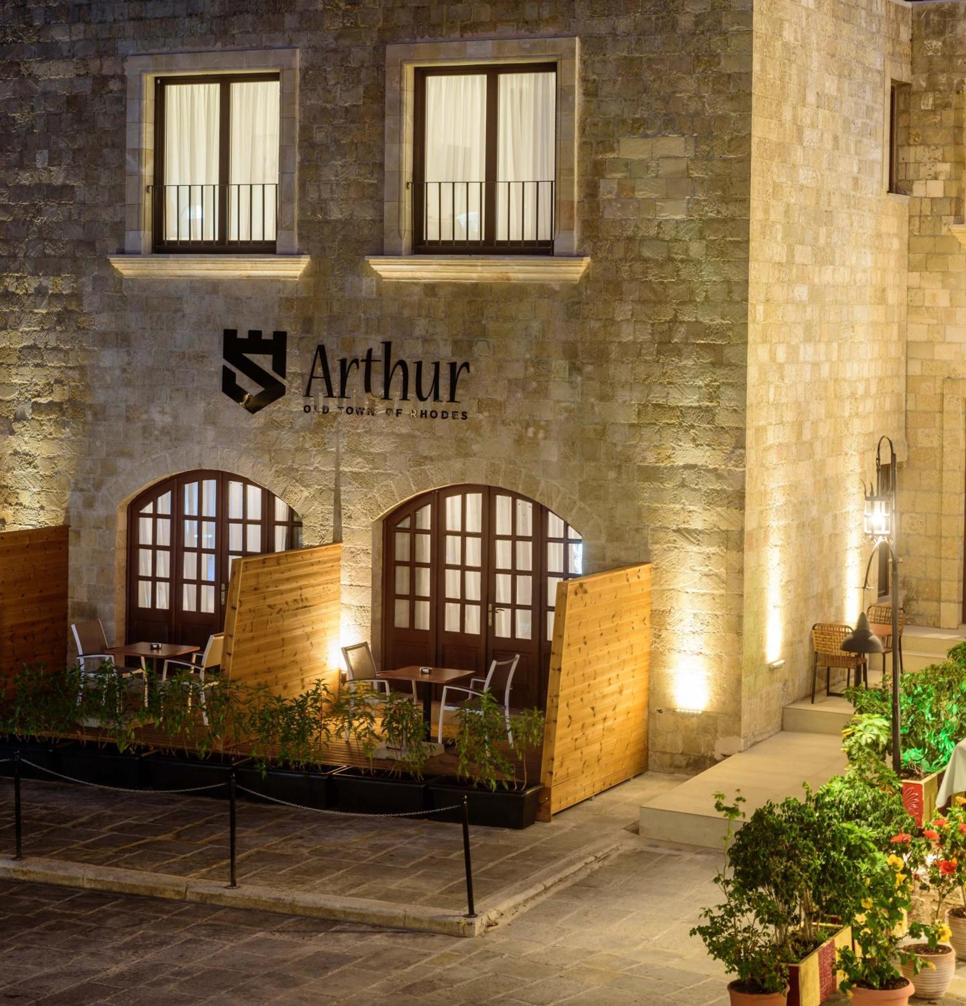 Arthur Suites In Old Town Rhodes City ภายนอก รูปภาพ
